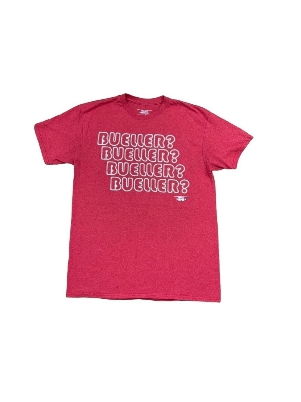 Ferris Bueller's Day Off BUELLER? BUELLER? BUELLER? BUELLER? T-shirt Size Medium